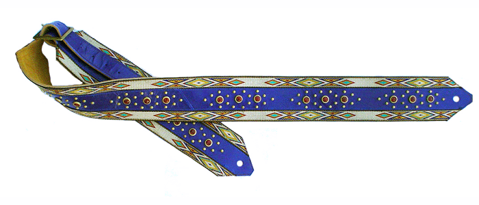 Colin's custom guitar strap