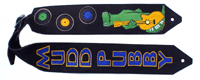 logo and name guitar straps