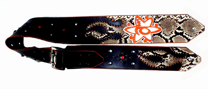 atom custom guitar strap