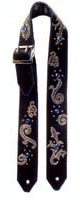 swirls custom guitar strap