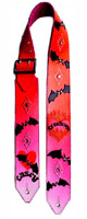 bats custom guitar strap