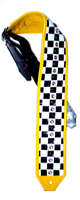 Checkered Guitar Strap
