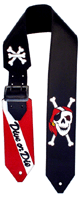 diver custom guitar strap
