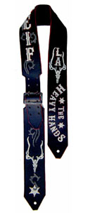 Custom Name Guitar Strap Custom Name Guitar Strap Heavy Hands