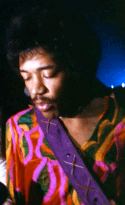 Jimi Hendrix guitar strap