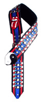 yin yang custom guitar strap