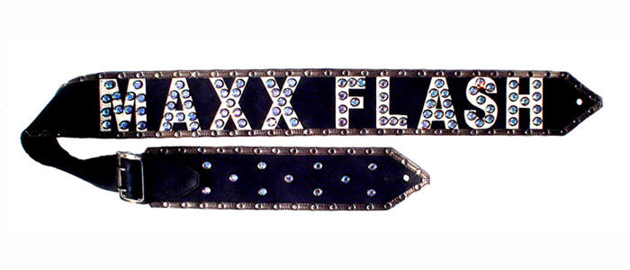 maxx flash custom guitar strap