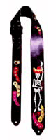 skeleton custom guitar strap