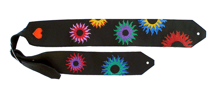sunny custom guitar strap
